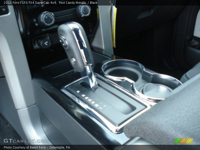 Red Candy Metallic / Black 2012 Ford F150 FX4 SuperCab 4x4