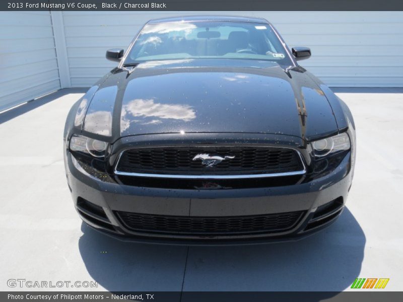 Black / Charcoal Black 2013 Ford Mustang V6 Coupe