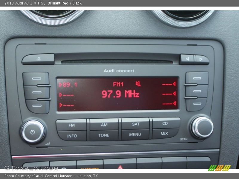 Audio System of 2013 A3 2.0 TFSI