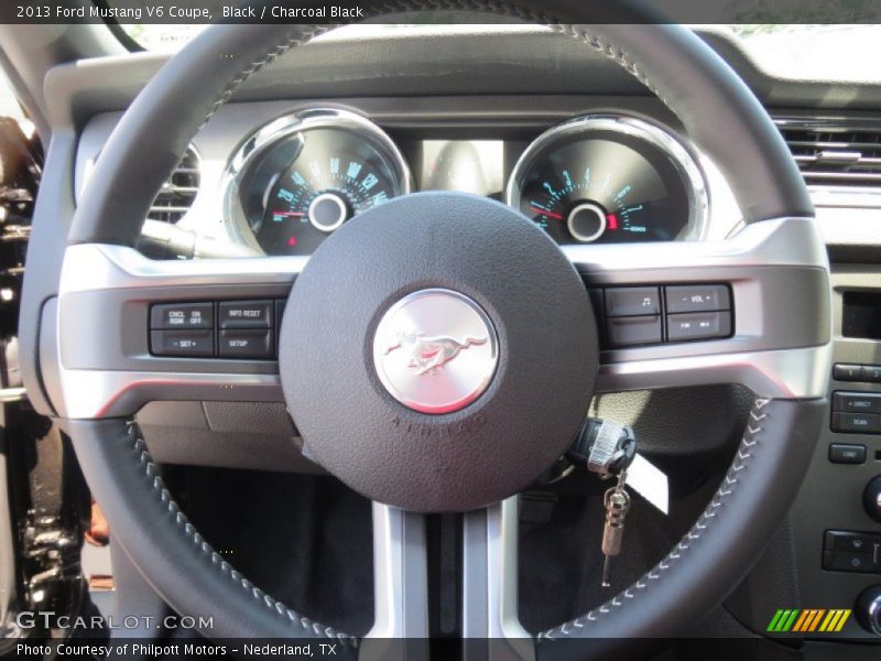 Black / Charcoal Black 2013 Ford Mustang V6 Coupe