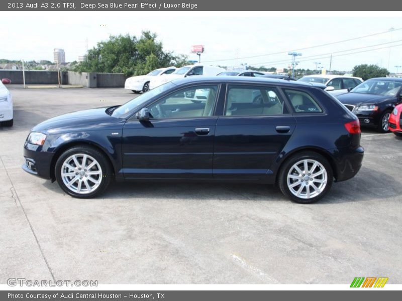  2013 A3 2.0 TFSI Deep Sea Blue Pearl Effect
