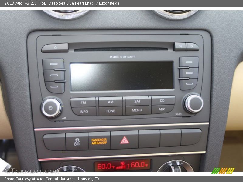 Audio System of 2013 A3 2.0 TFSI
