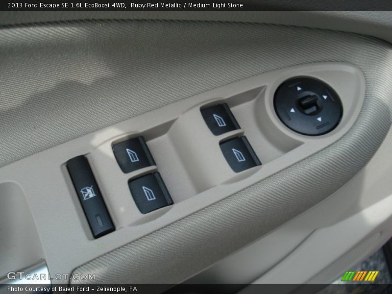 Ruby Red Metallic / Medium Light Stone 2013 Ford Escape SE 1.6L EcoBoost 4WD