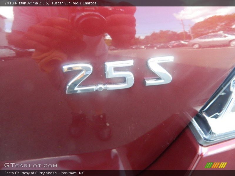 Tuscan Sun Red / Charcoal 2010 Nissan Altima 2.5 S
