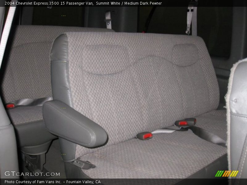 Summit White / Medium Dark Pewter 2004 Chevrolet Express 3500 15 Passenger Van