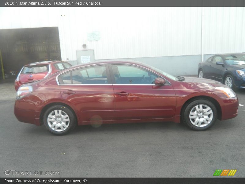 Tuscan Sun Red / Charcoal 2010 Nissan Altima 2.5 S