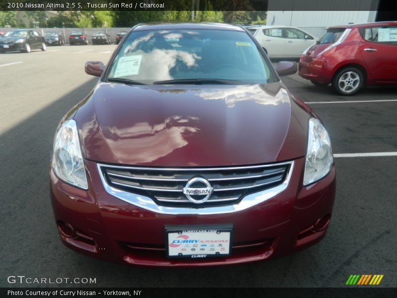 Tuscan Sun Red / Charcoal 2010 Nissan Altima 2.5 S