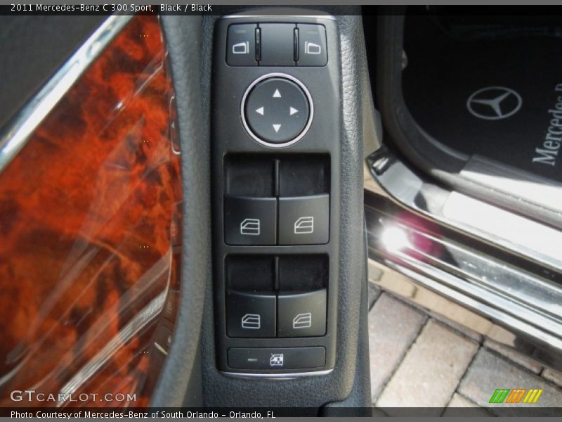 Black / Black 2011 Mercedes-Benz C 300 Sport
