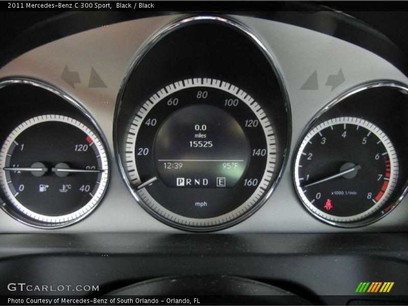 Black / Black 2011 Mercedes-Benz C 300 Sport