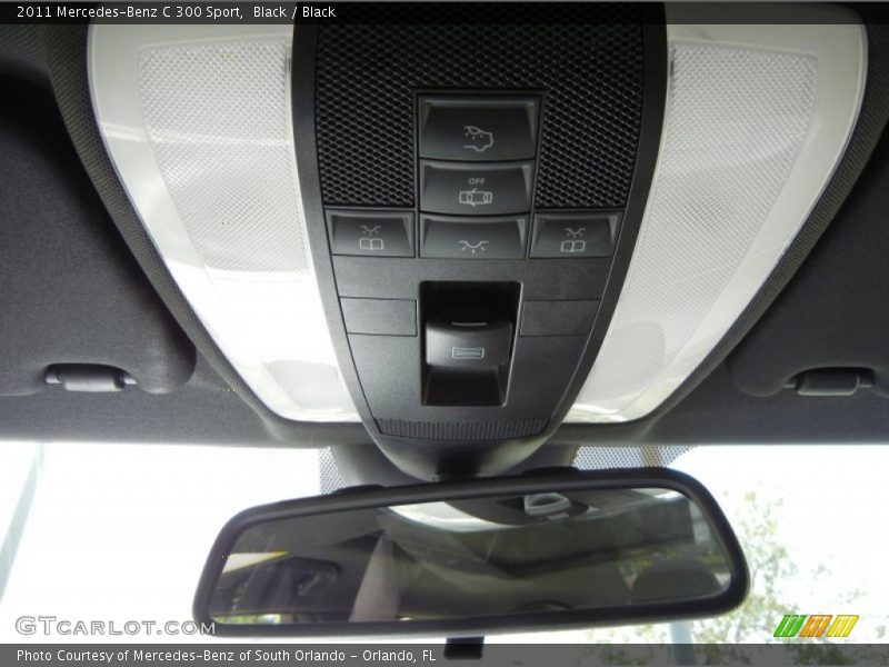 Black / Black 2011 Mercedes-Benz C 300 Sport