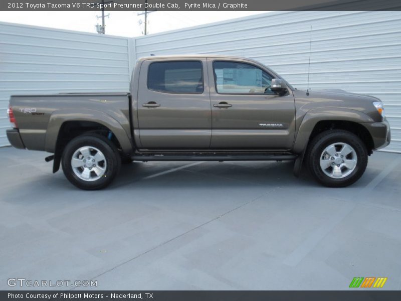 Pyrite Mica / Graphite 2012 Toyota Tacoma V6 TRD Sport Prerunner Double Cab