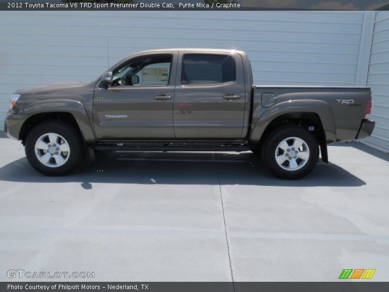 Pyrite Mica / Graphite 2012 Toyota Tacoma V6 TRD Sport Prerunner Double Cab