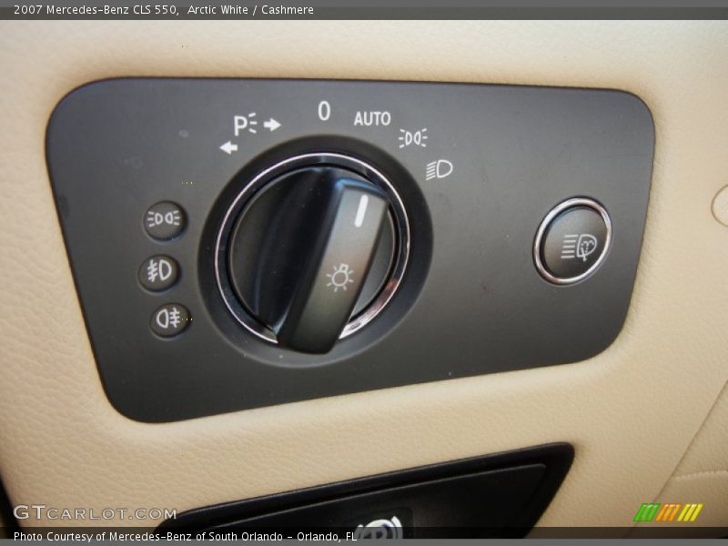 Controls of 2007 CLS 550