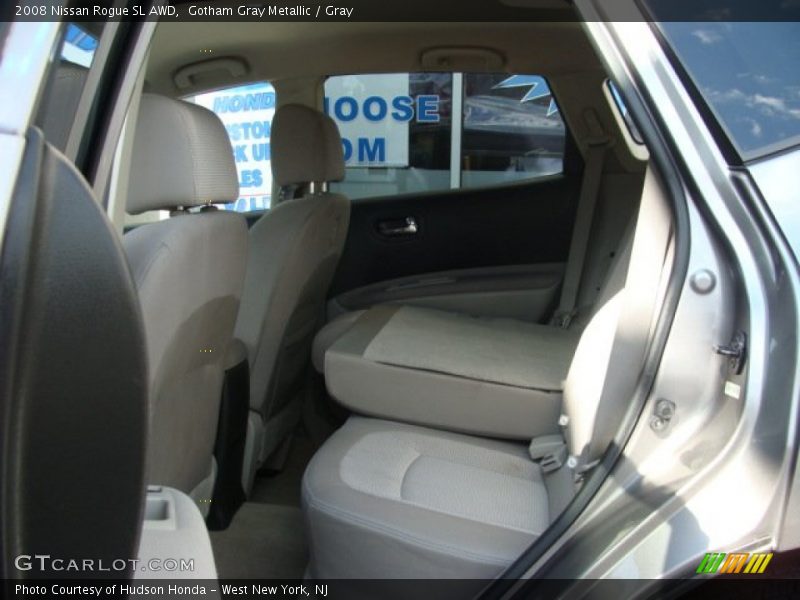 Gotham Gray Metallic / Gray 2008 Nissan Rogue SL AWD