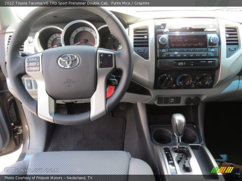 Pyrite Mica / Graphite 2012 Toyota Tacoma V6 TRD Sport Prerunner Double Cab