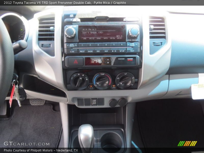 Pyrite Mica / Graphite 2012 Toyota Tacoma V6 TRD Sport Prerunner Double Cab