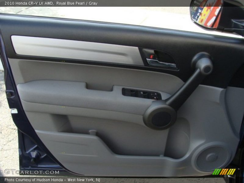 Royal Blue Pearl / Gray 2010 Honda CR-V LX AWD