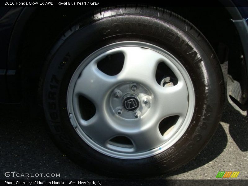 Royal Blue Pearl / Gray 2010 Honda CR-V LX AWD