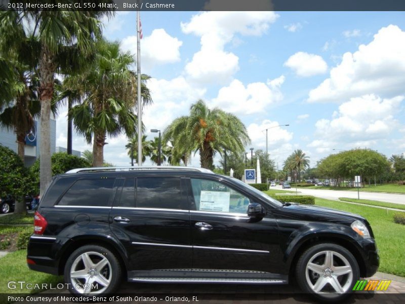 Black / Cashmere 2012 Mercedes-Benz GL 550 4Matic