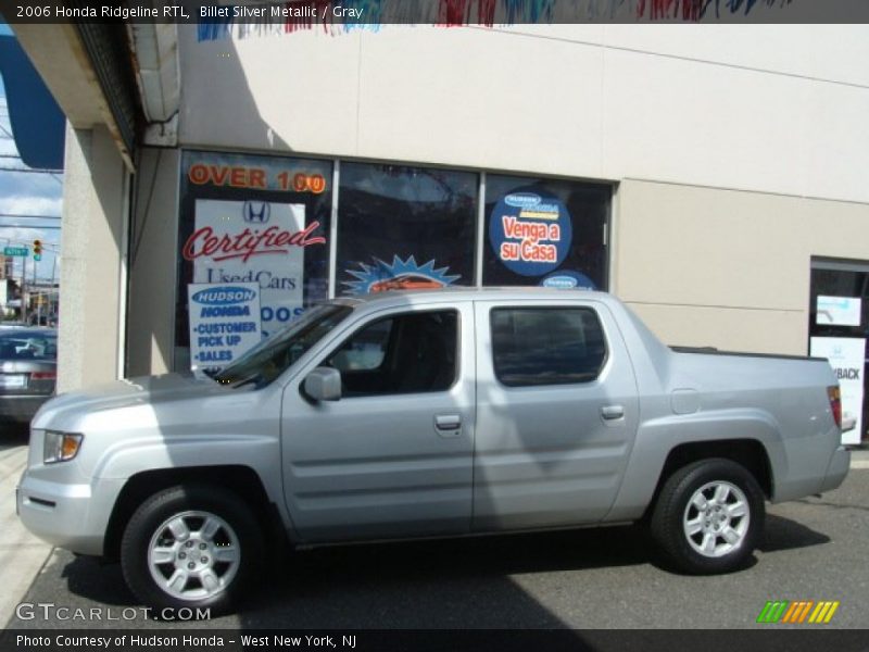 Billet Silver Metallic / Gray 2006 Honda Ridgeline RTL