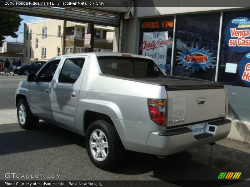 Billet Silver Metallic / Gray 2006 Honda Ridgeline RTL