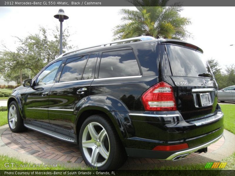Black / Cashmere 2012 Mercedes-Benz GL 550 4Matic
