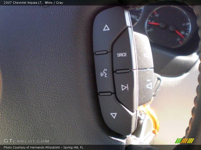 White / Gray 2007 Chevrolet Impala LT