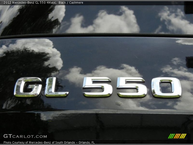 Black / Cashmere 2012 Mercedes-Benz GL 550 4Matic