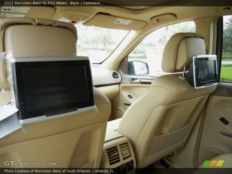 Black / Cashmere 2012 Mercedes-Benz GL 550 4Matic