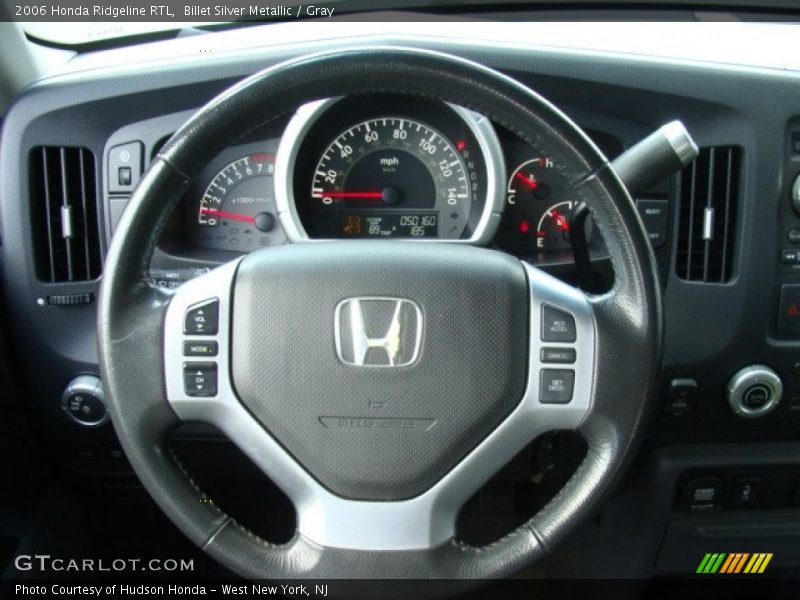 Billet Silver Metallic / Gray 2006 Honda Ridgeline RTL