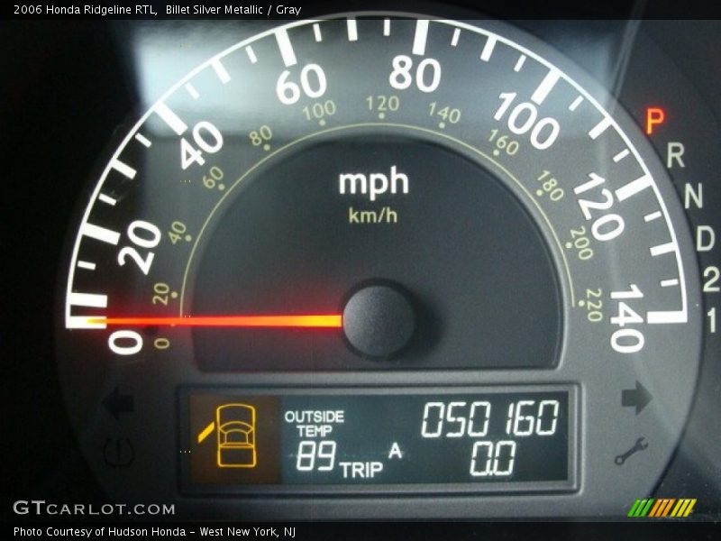 Billet Silver Metallic / Gray 2006 Honda Ridgeline RTL