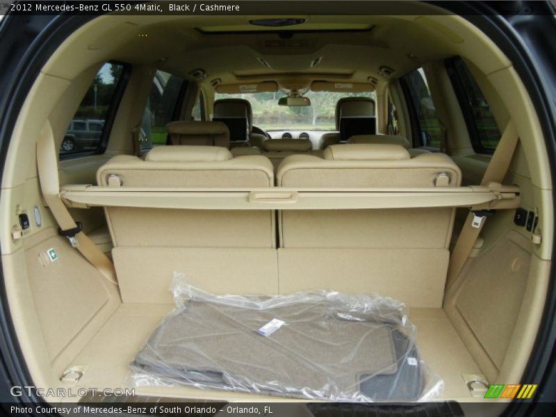 Black / Cashmere 2012 Mercedes-Benz GL 550 4Matic
