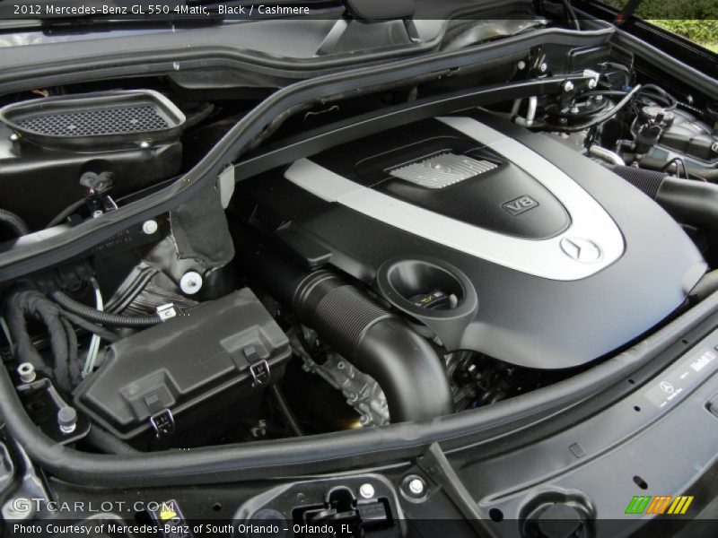 Black / Cashmere 2012 Mercedes-Benz GL 550 4Matic