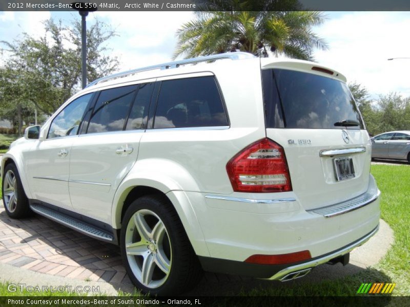 Arctic White / Cashmere 2012 Mercedes-Benz GL 550 4Matic