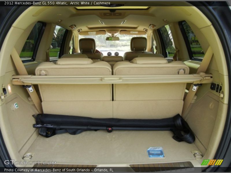 Arctic White / Cashmere 2012 Mercedes-Benz GL 550 4Matic