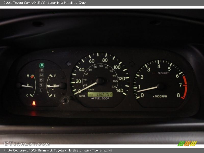 Lunar Mist Metallic / Gray 2001 Toyota Camry XLE V6