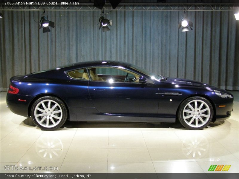 Blue / Tan 2005 Aston Martin DB9 Coupe