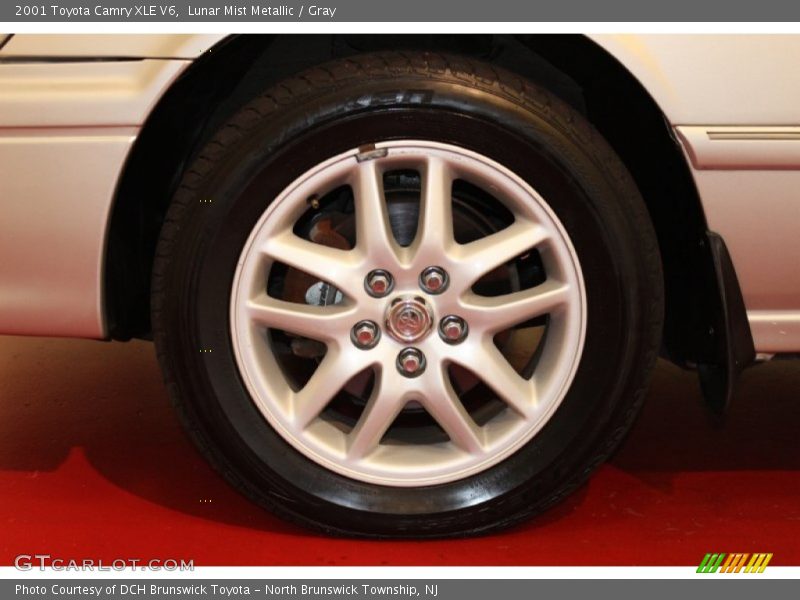 Lunar Mist Metallic / Gray 2001 Toyota Camry XLE V6
