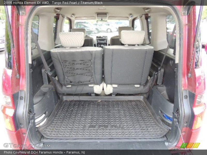 Tango Red Pearl / Titanium/Black 2008 Honda Element EX AWD