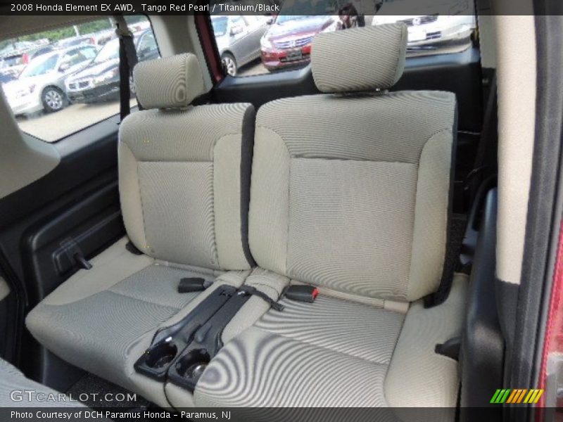Tango Red Pearl / Titanium/Black 2008 Honda Element EX AWD