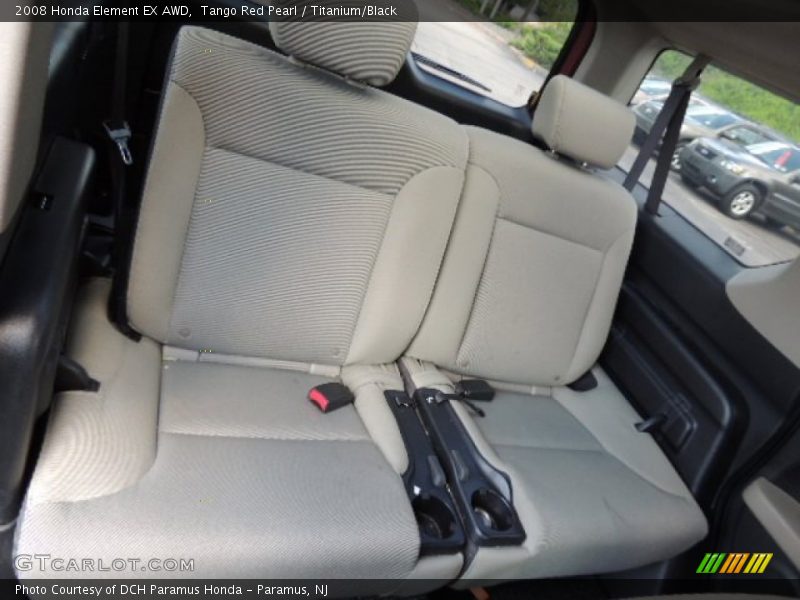 Tango Red Pearl / Titanium/Black 2008 Honda Element EX AWD