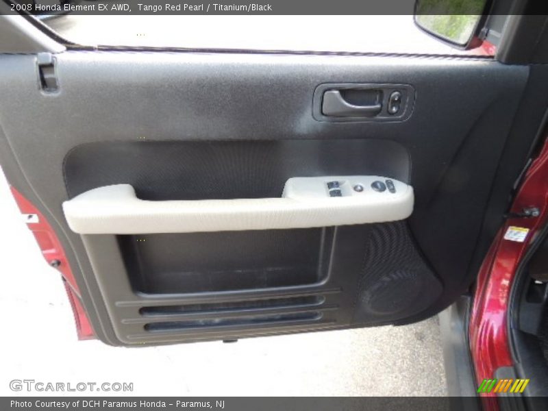 Tango Red Pearl / Titanium/Black 2008 Honda Element EX AWD