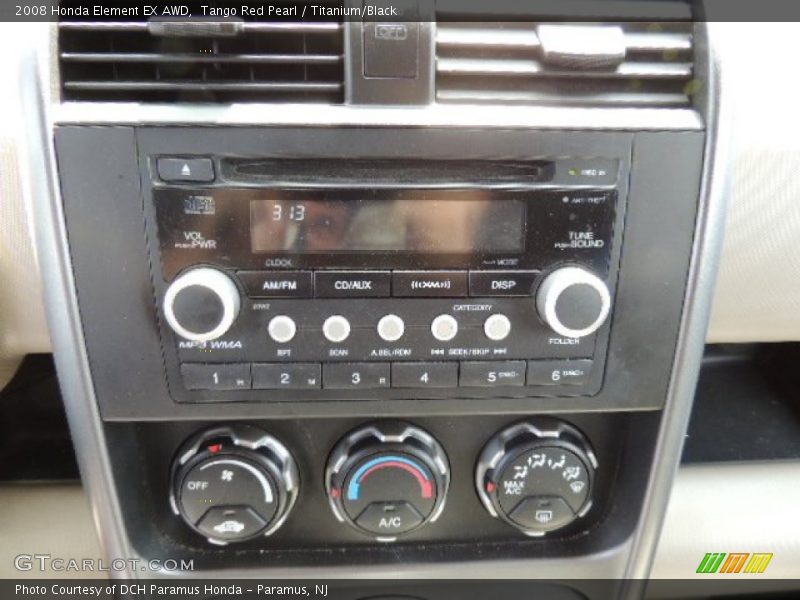 Tango Red Pearl / Titanium/Black 2008 Honda Element EX AWD