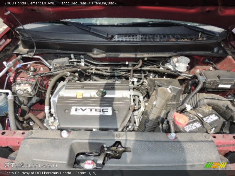 Tango Red Pearl / Titanium/Black 2008 Honda Element EX AWD