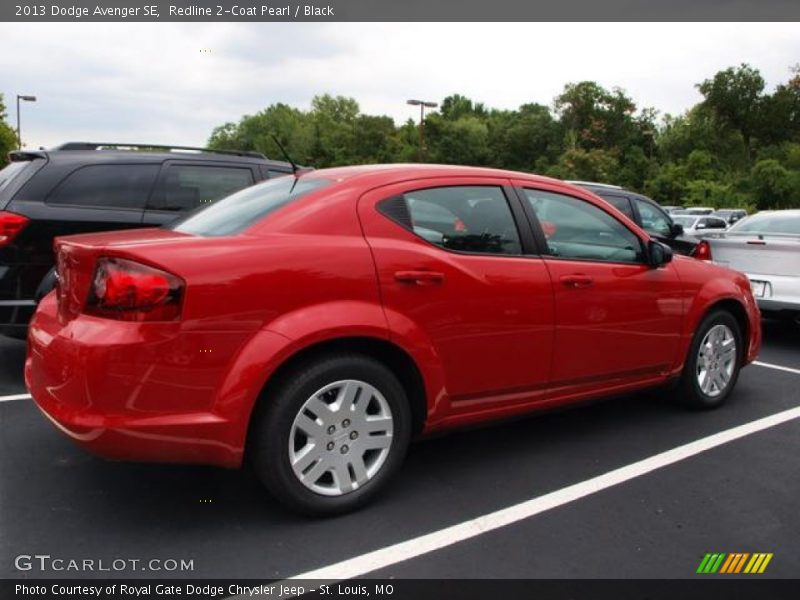 Redline 2-Coat Pearl / Black 2013 Dodge Avenger SE