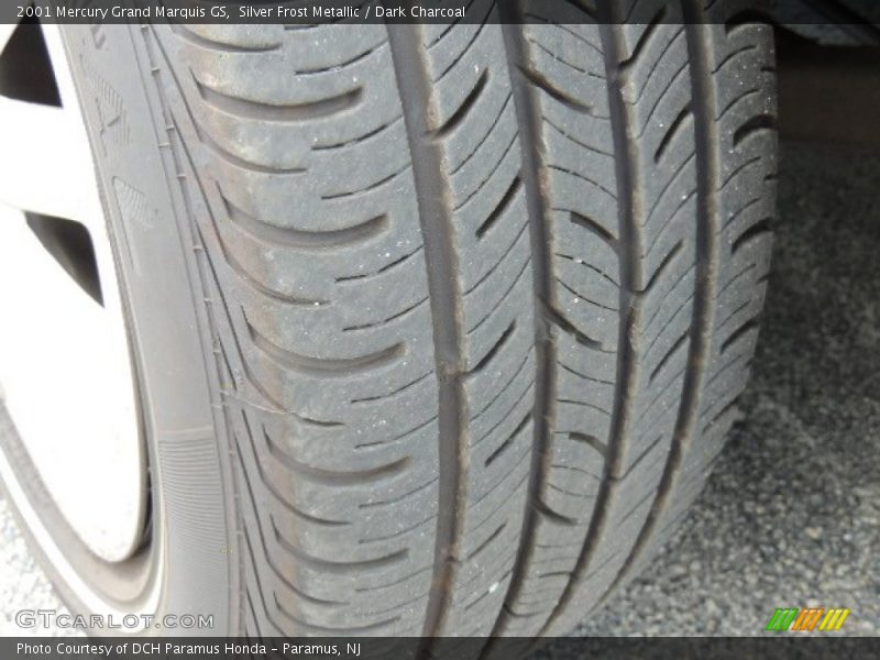 Silver Frost Metallic / Dark Charcoal 2001 Mercury Grand Marquis GS