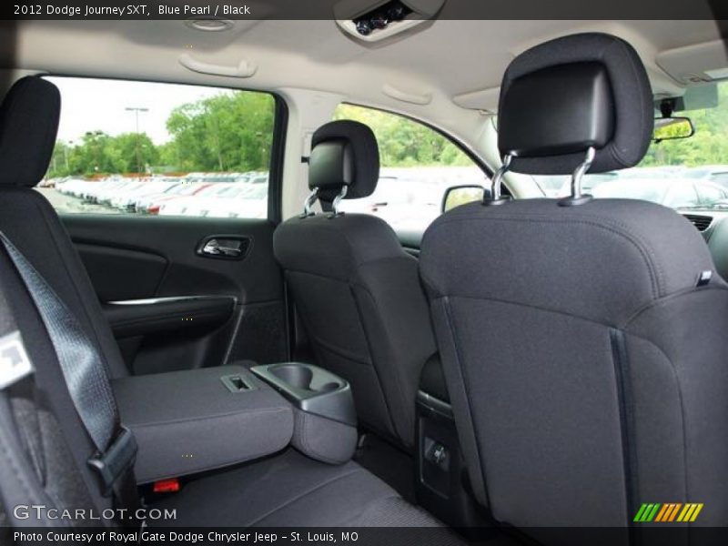 Blue Pearl / Black 2012 Dodge Journey SXT