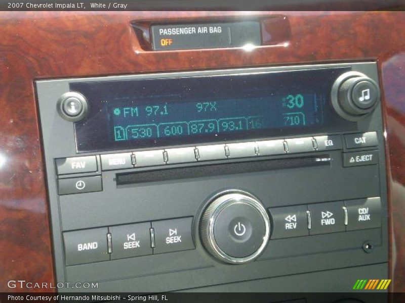 White / Gray 2007 Chevrolet Impala LT