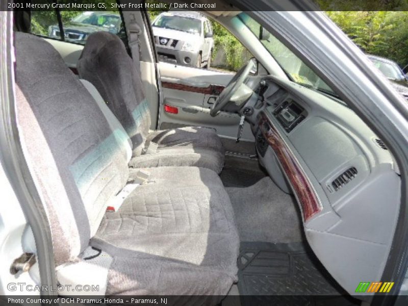 Silver Frost Metallic / Dark Charcoal 2001 Mercury Grand Marquis GS