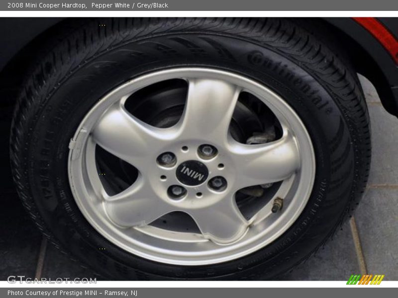 Pepper White / Grey/Black 2008 Mini Cooper Hardtop
